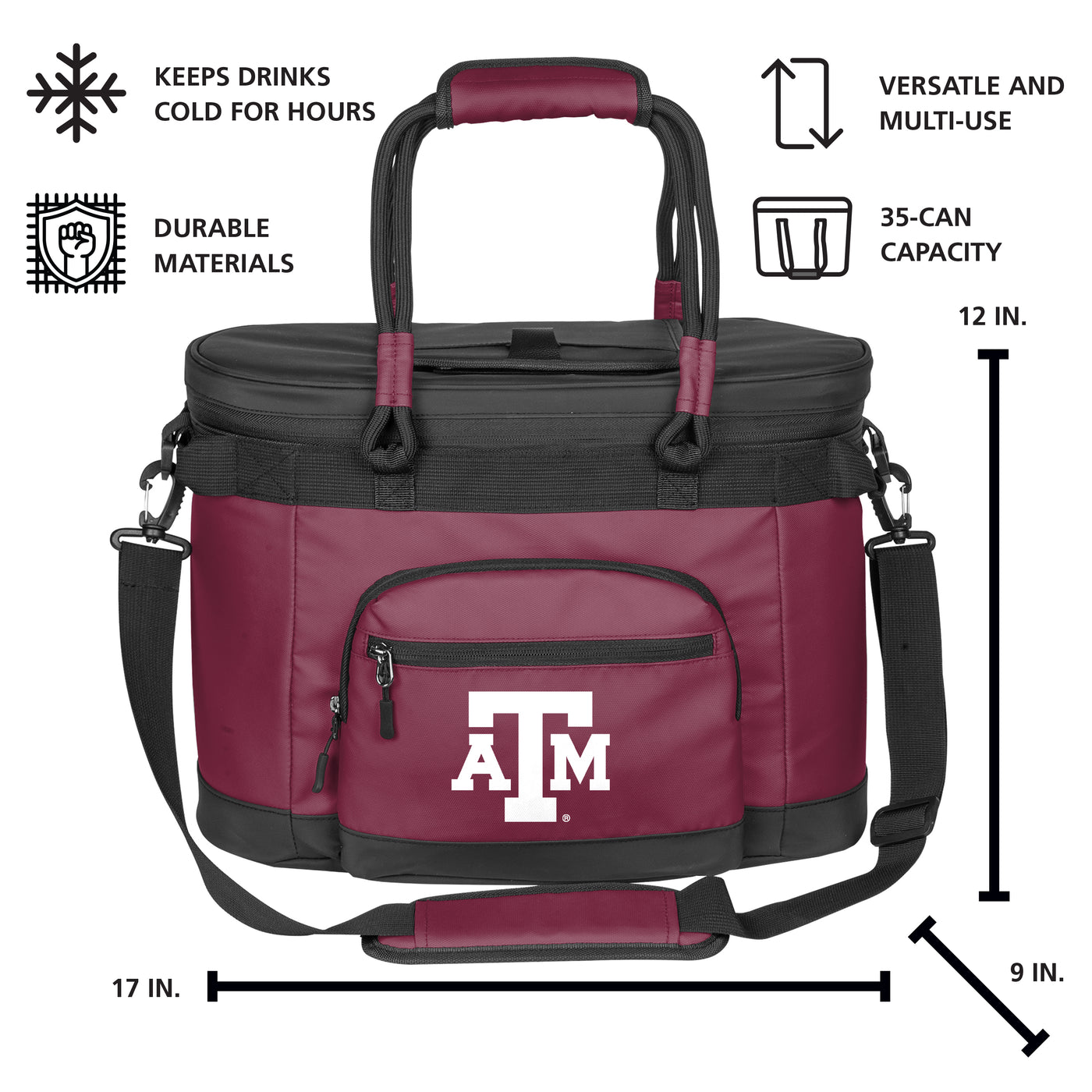 Texas A&M 35 Can Flex Cooler