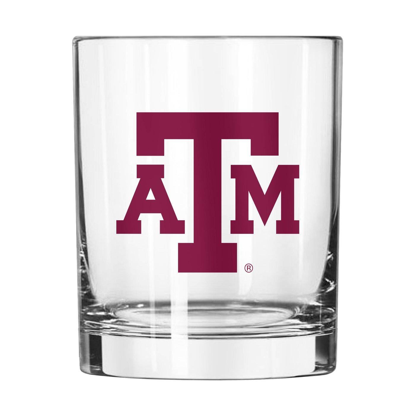 Texas A&M 14oz Flipside Rocks Glass