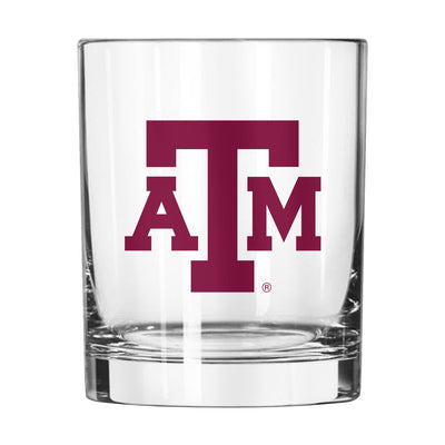 Texas A&M 14oz Flipside Rocks Glass