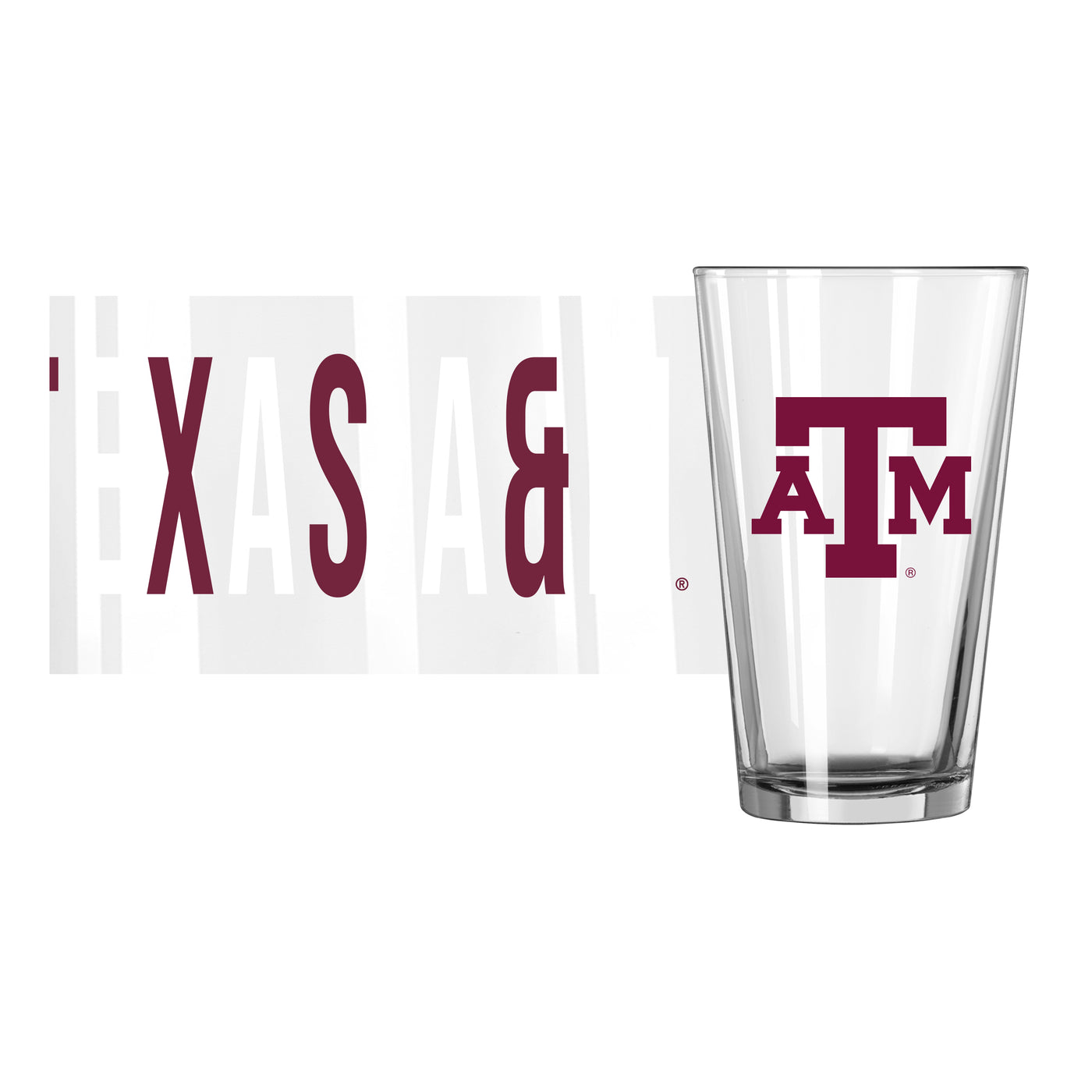 Texas A&M 16oz Overtime Pint Glass