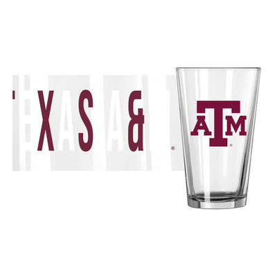 Texas A&M 16oz Overtime Pint Glass