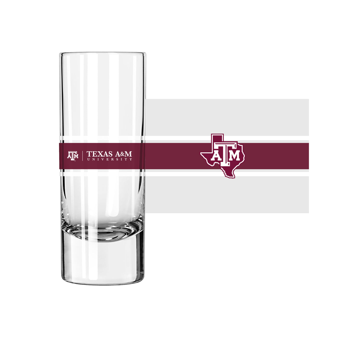 Texas A&M 2.5oz Stripe Shooter