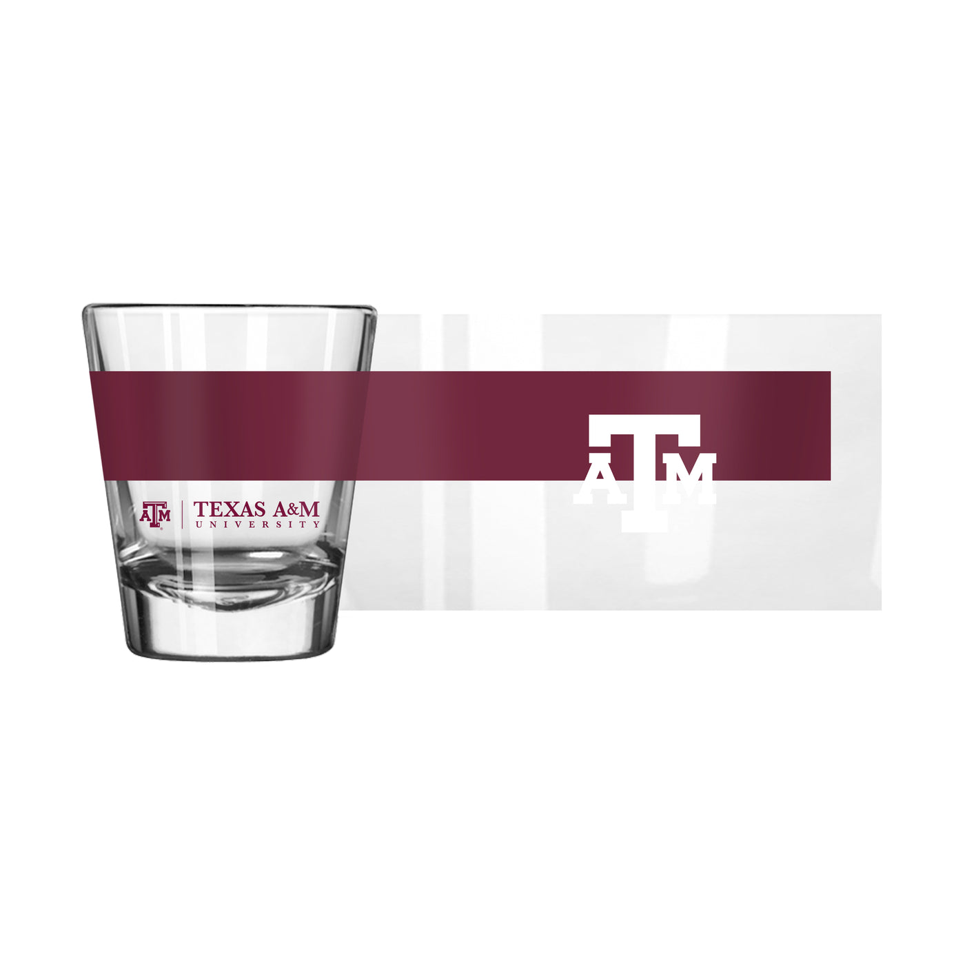 Texas A&M 2oz Colorblock Shot Glass