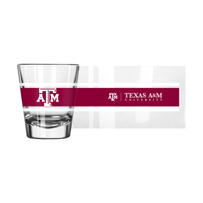 Texas A&M 2oz Stripe Shot Glass