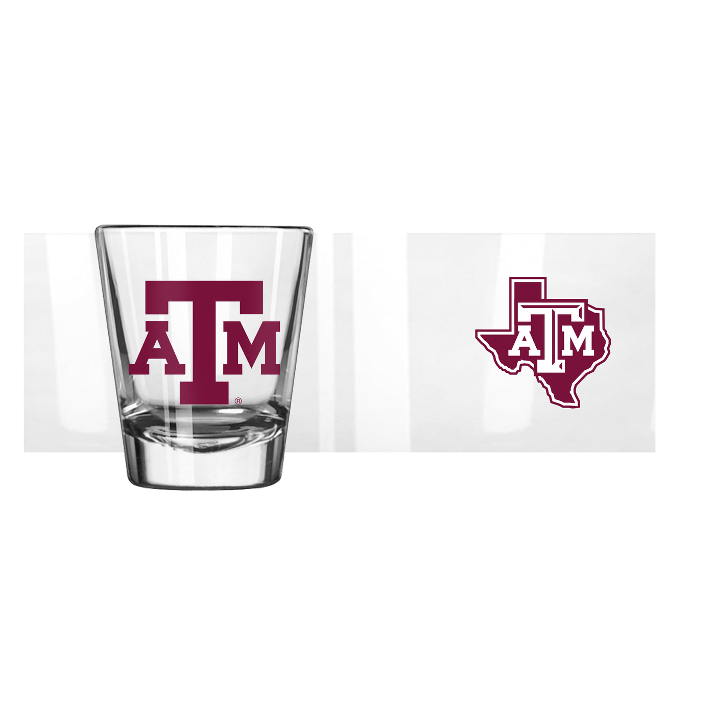 Texas A&M 2oz Flipside Shot Glass