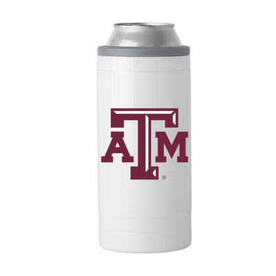 Texas A&M Letterman 12 oz Slim Can Coolie