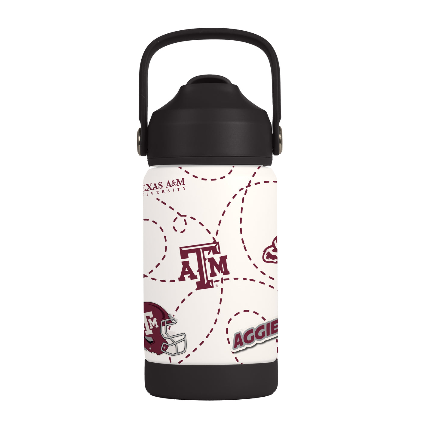 Texas A&M 12oz Mascot SS Kids Bottle