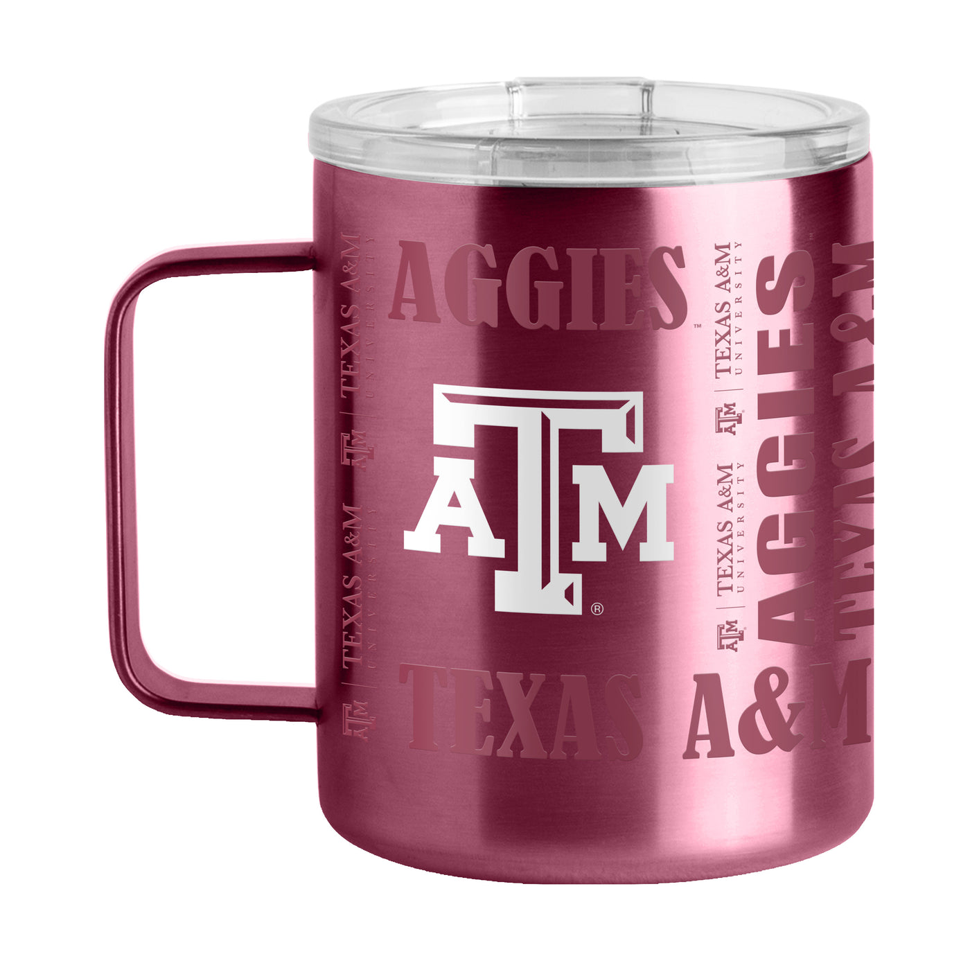 Texas A&M 15oz Replay Stainless Steel Mug