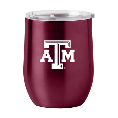 Texas A&M 16oz Gameday Stainless Curved Beverage - Logo Brands