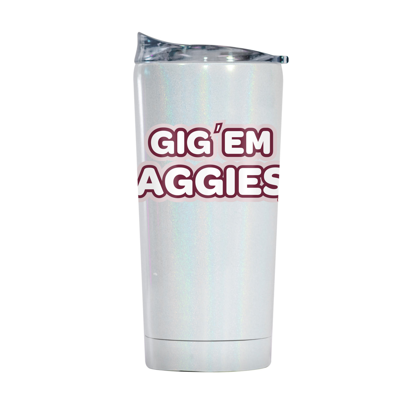 Texas A&M 20oz Bubble Iridescent Tumbler - Logo Brands