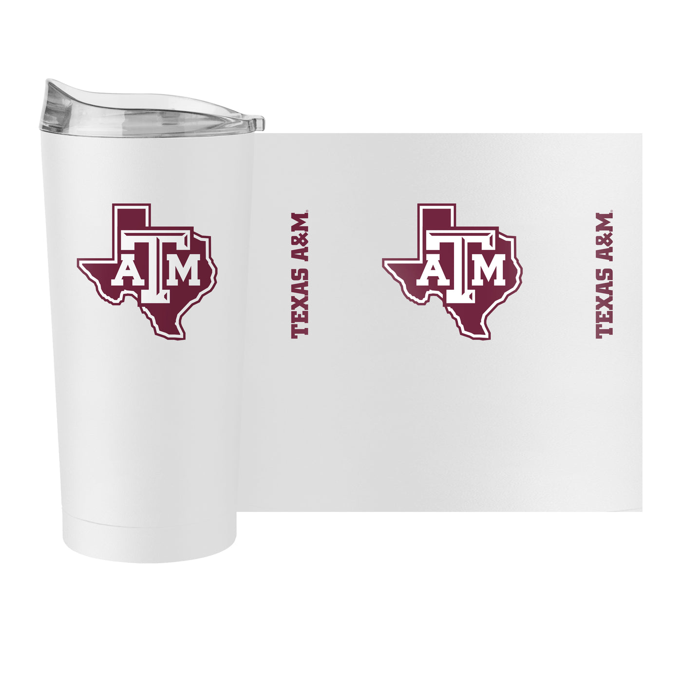 Texas A&M Alternate Logo 20oz Gameday Powder Coat Tumbler