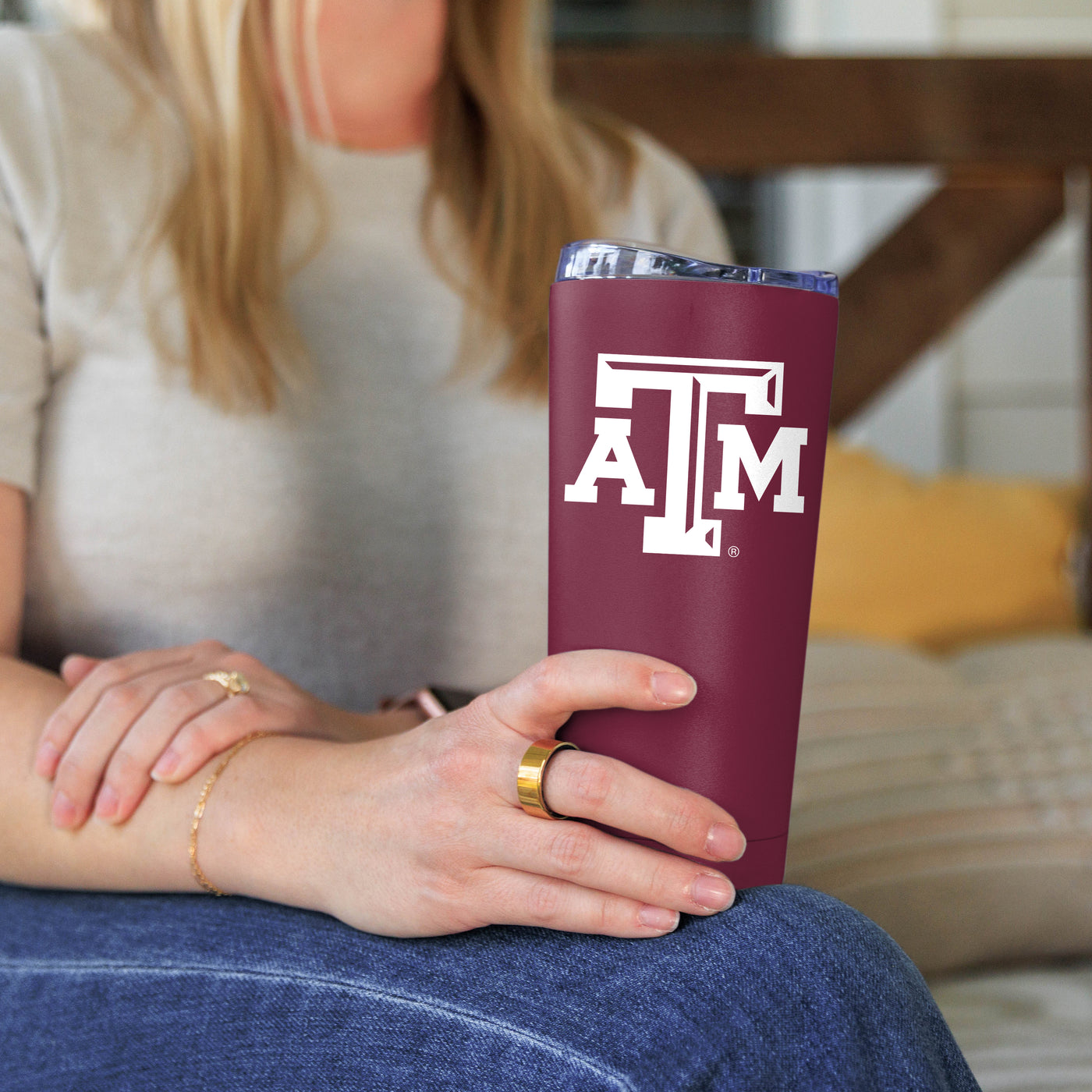 Texas A&M 20oz Flipside Powder Coat Tumbler - Logo Brands
