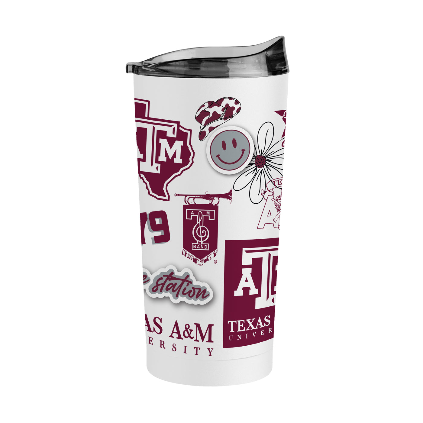 Texas A&M 20oz Native Powder Coat Tumbler