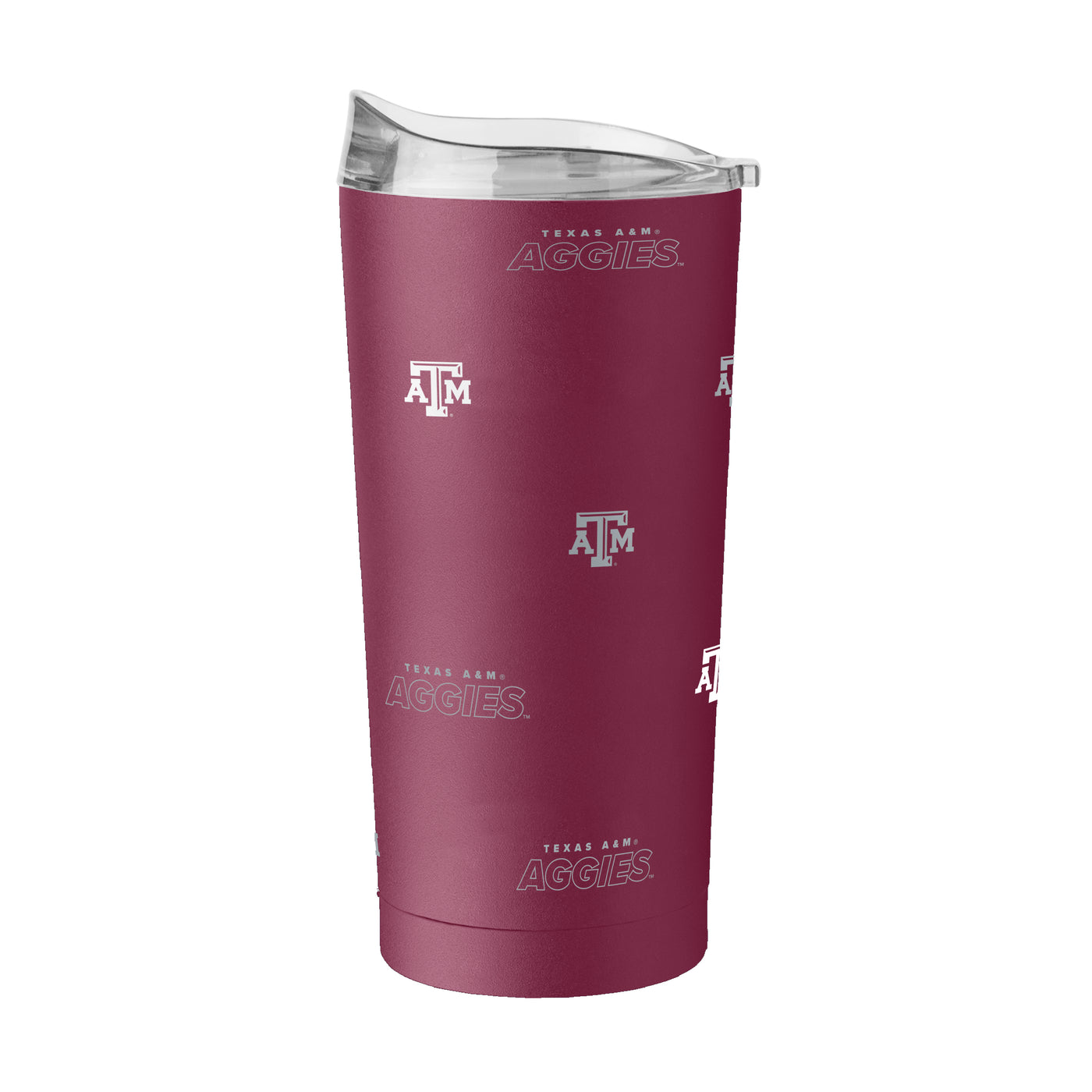 Texas A&M 20oz Step And Repeat Powder Coat Tumbler