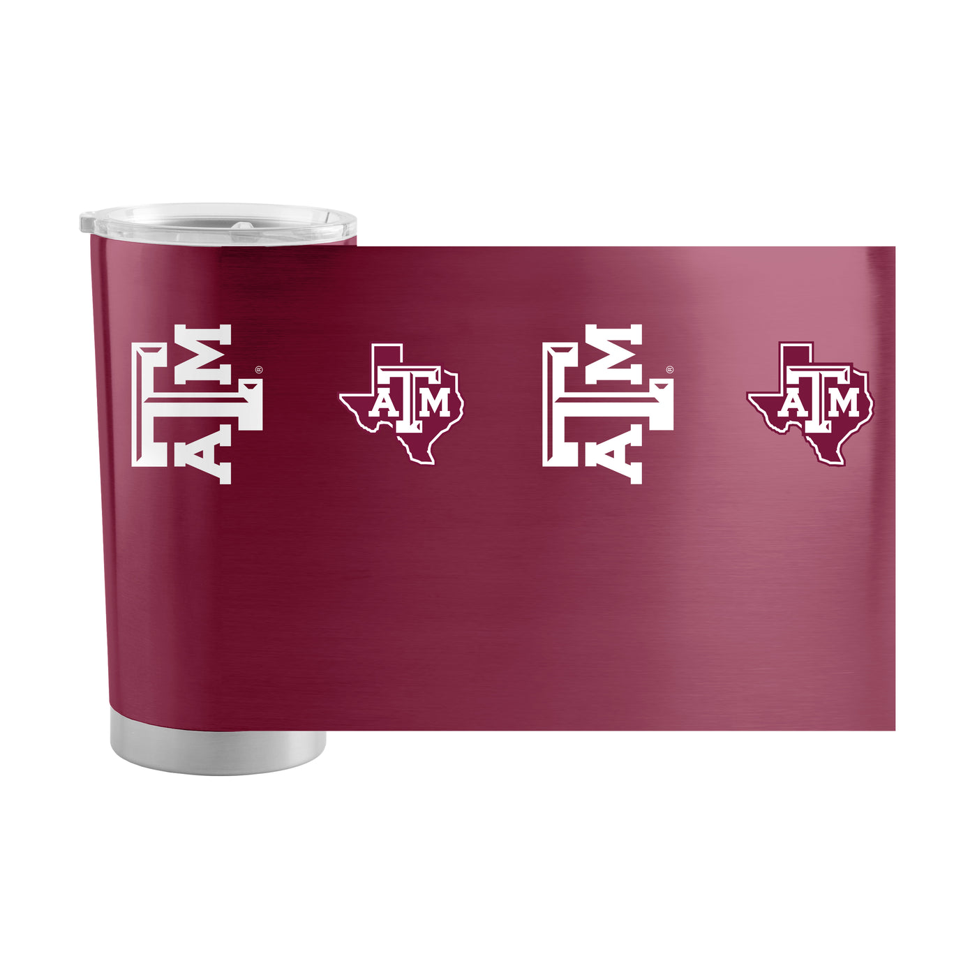 Texas A&M 20oz State Logo Gameday Stainless Steel Tumbler