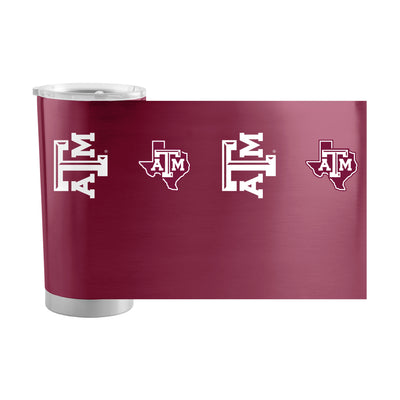 Texas A&M 20oz State Logo Gameday Stainless Steel Tumbler