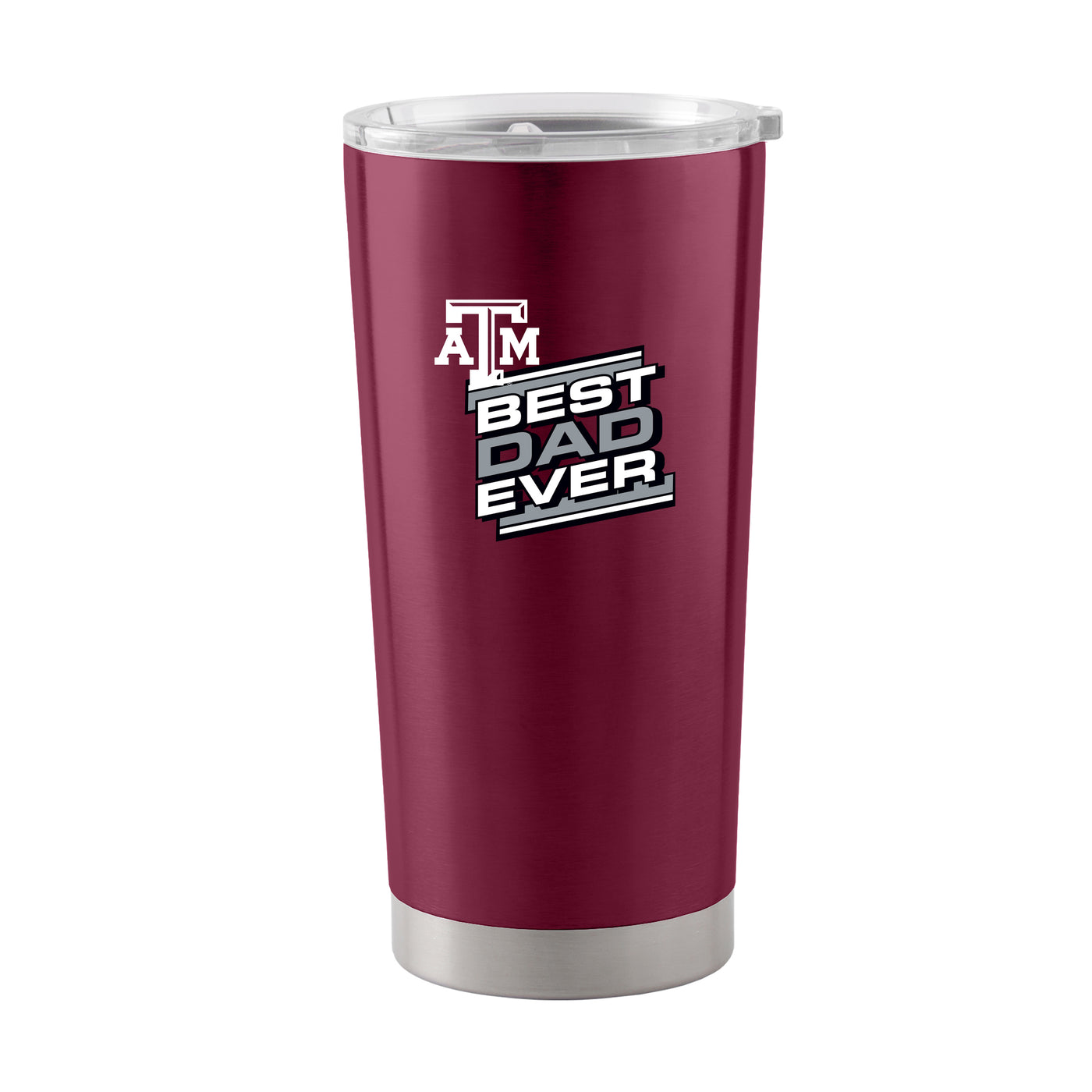 Texas A&M 20oz Best Dad Ever Stainless Tumbler