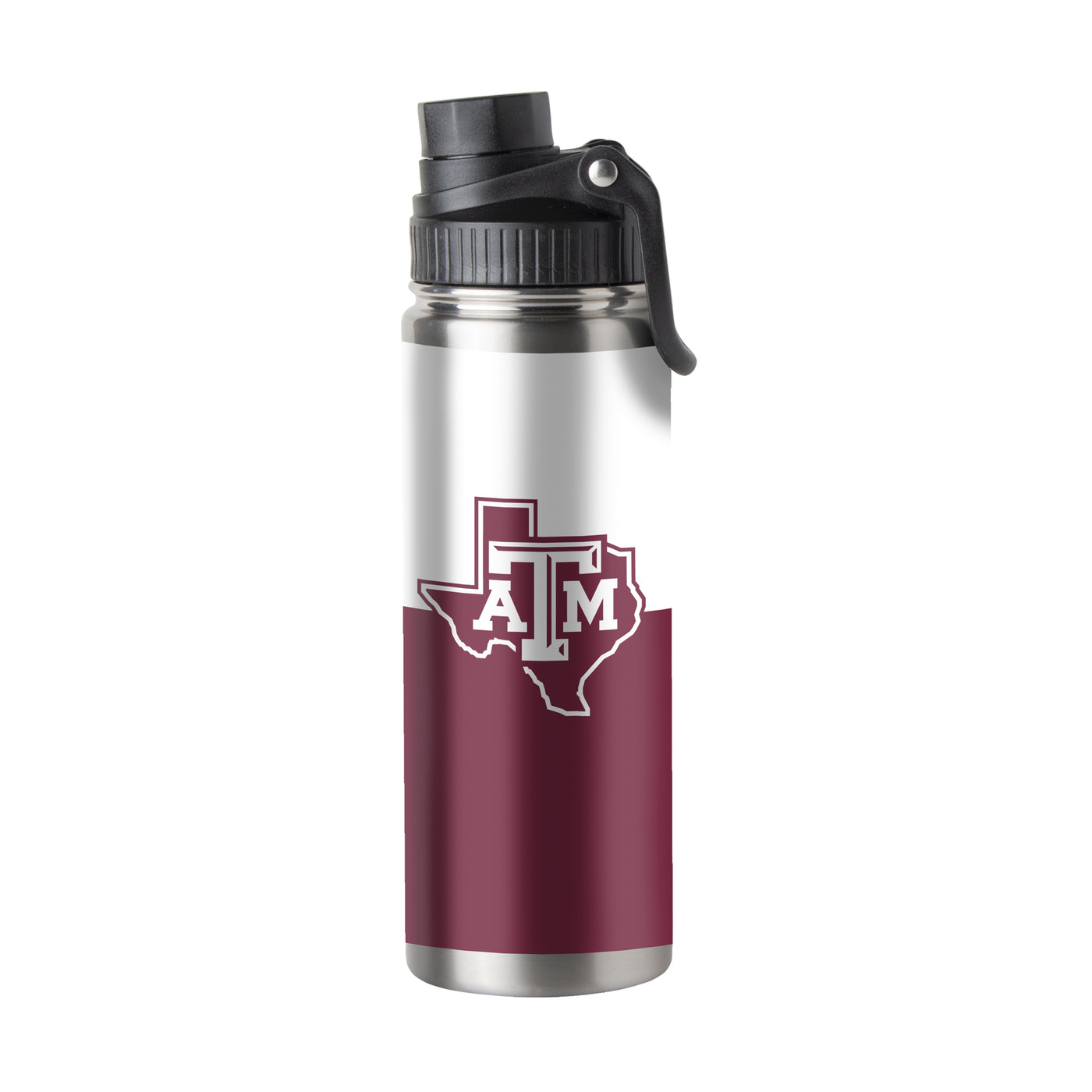 Texas A&M Colorblock 21oz Twist Top Bottle