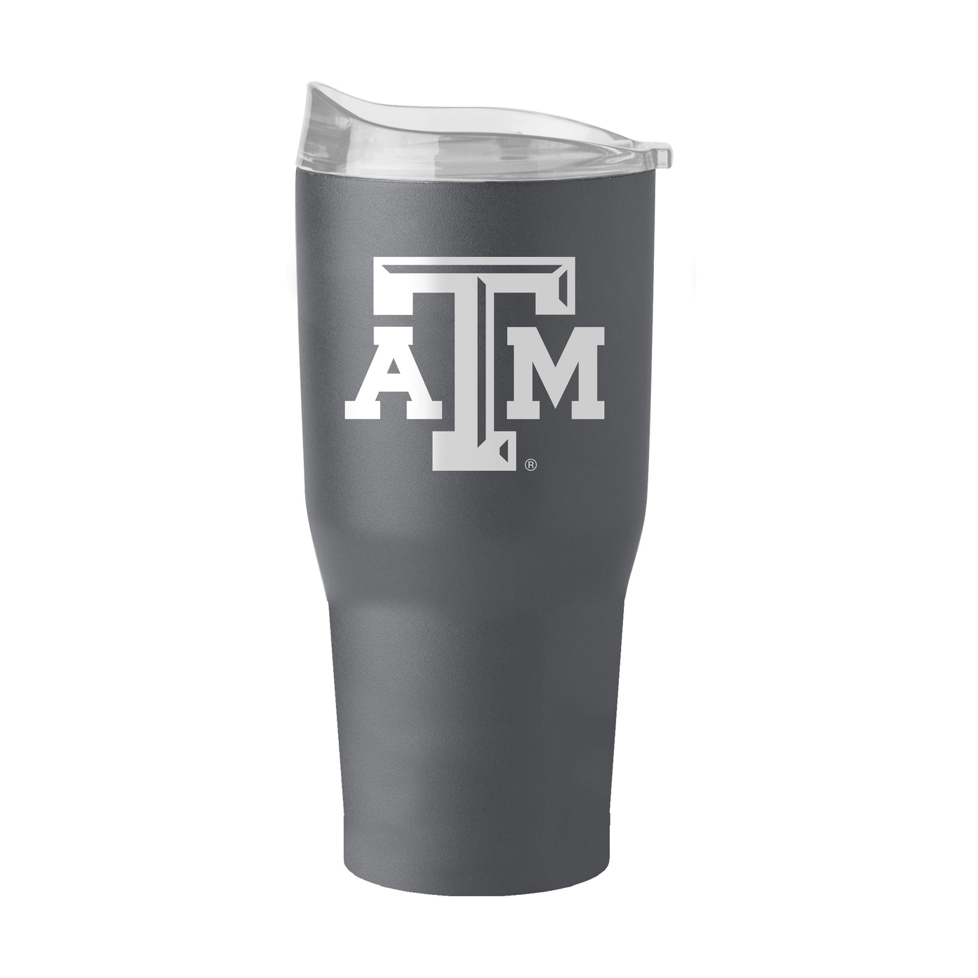 Texas A&M Charcoal 30oz Gameday Powder Coat Tumbler