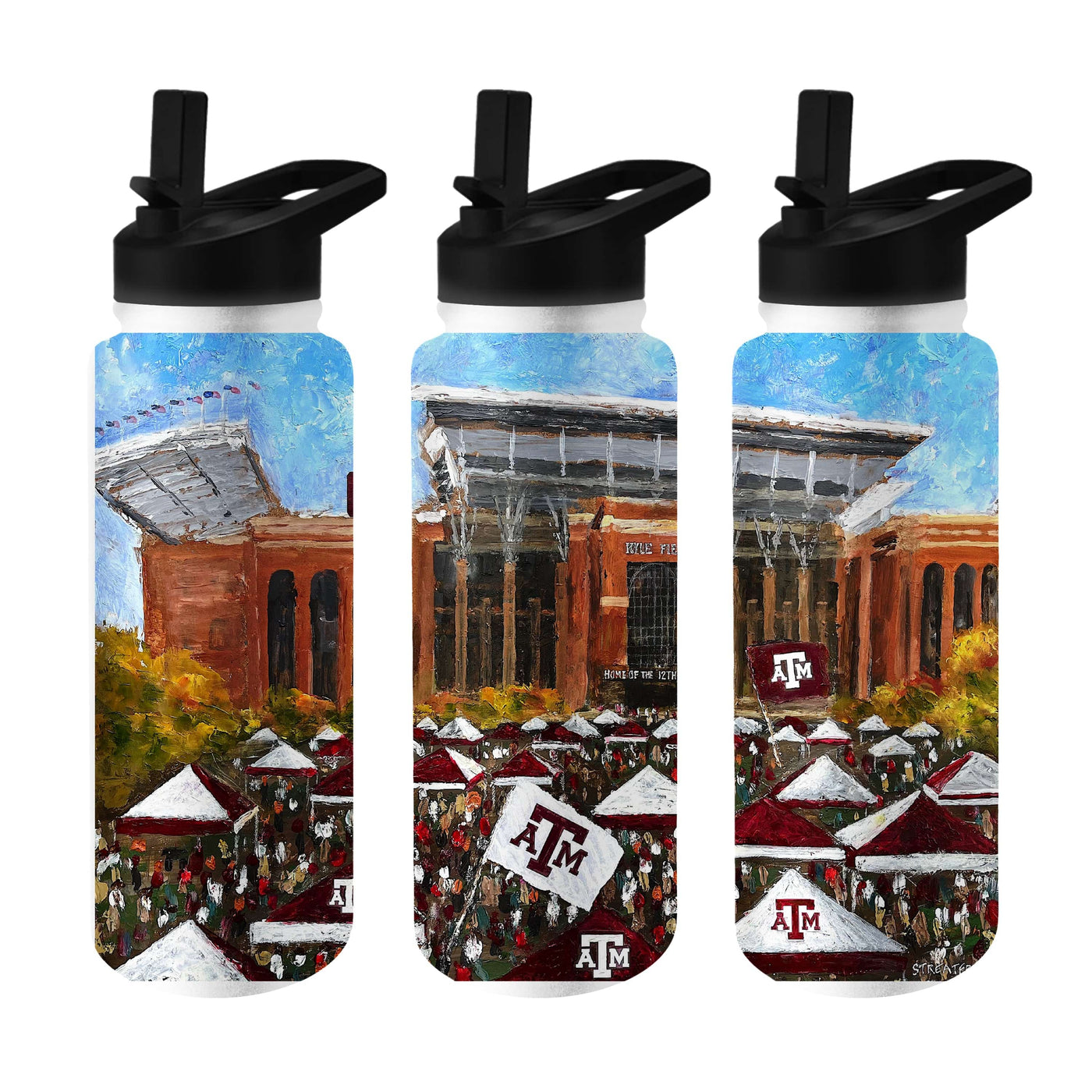 Texas A&M 34oz Collector Quencher Bottle