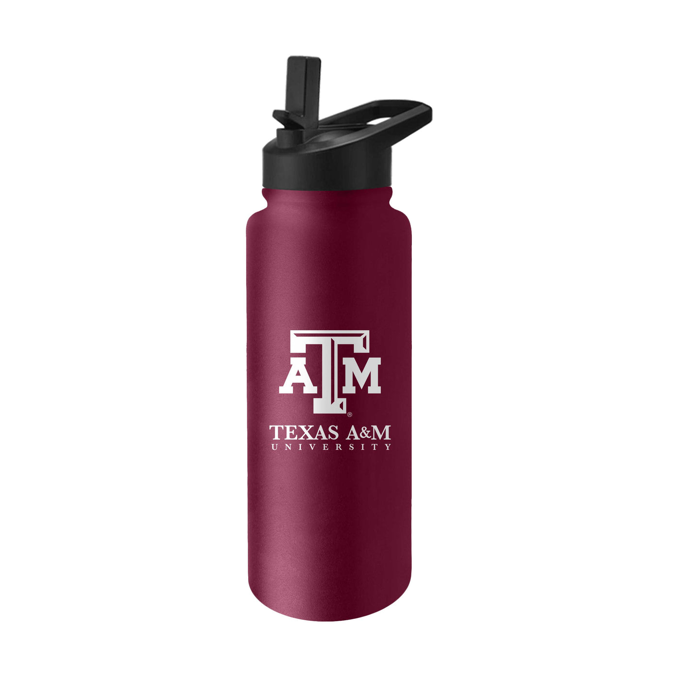 TX A&M 34oz Campus Color Stainless Quencher Bottle
