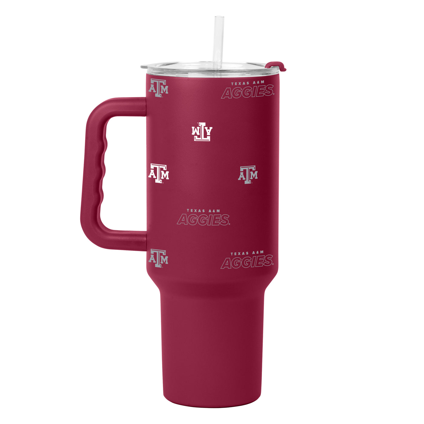 Texas A&M 40oz Step And Repeat Powder Coat Tumbler