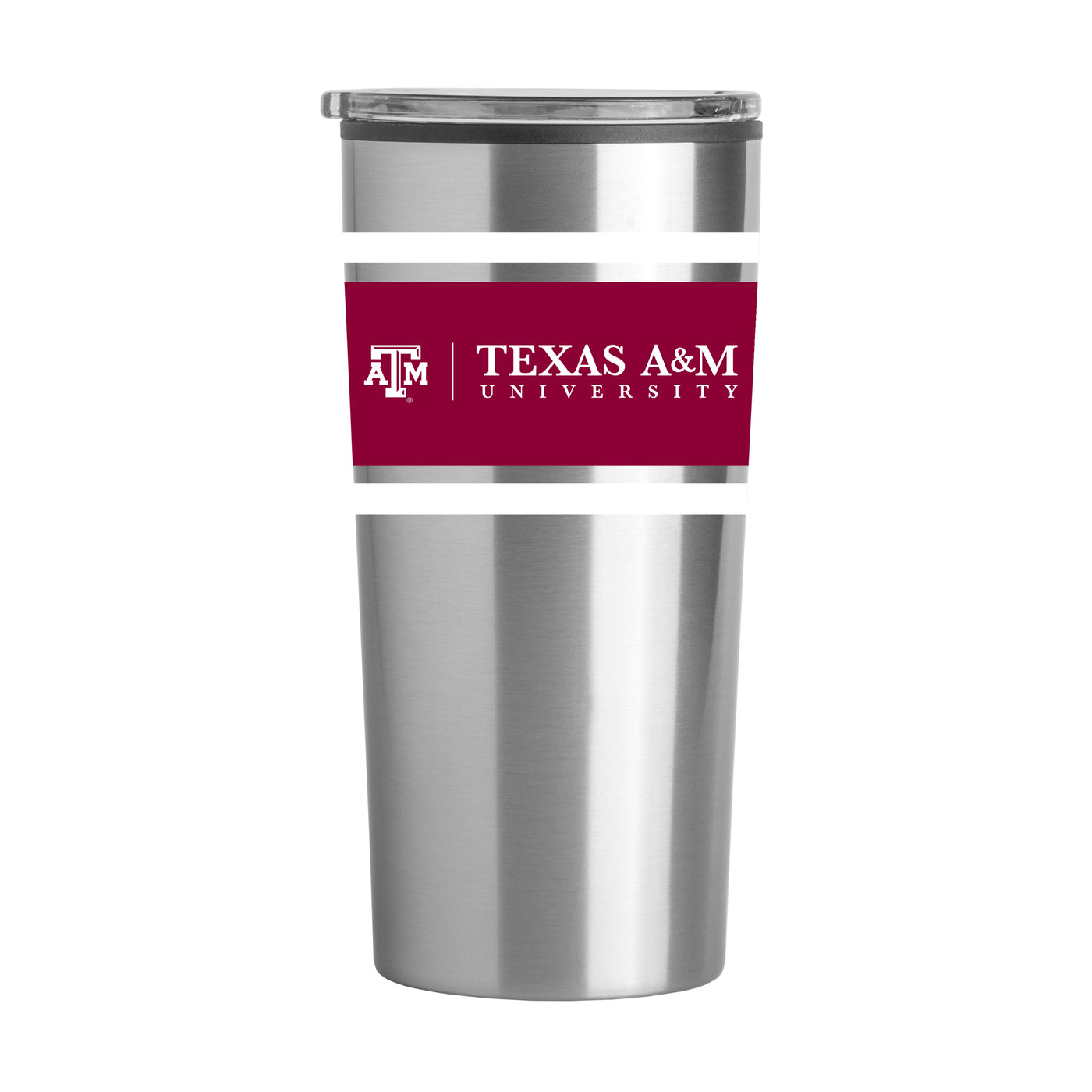 TX A&M Stripe 20 oz Fusion Tumbler