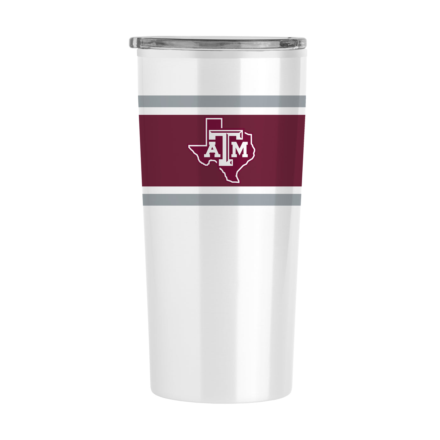 Texas A&M 20oz Stripe Fusion Tumbler