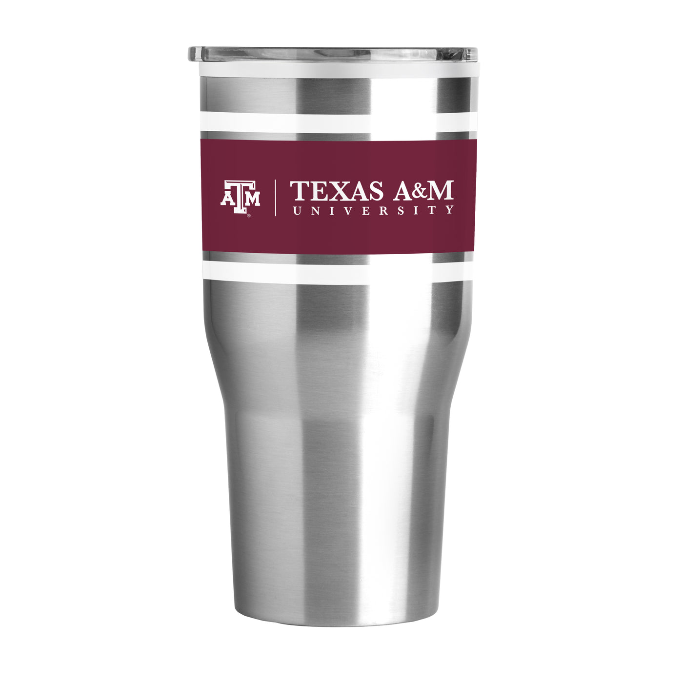 Texas A&M 30oz Stripe Fusion Tumbler