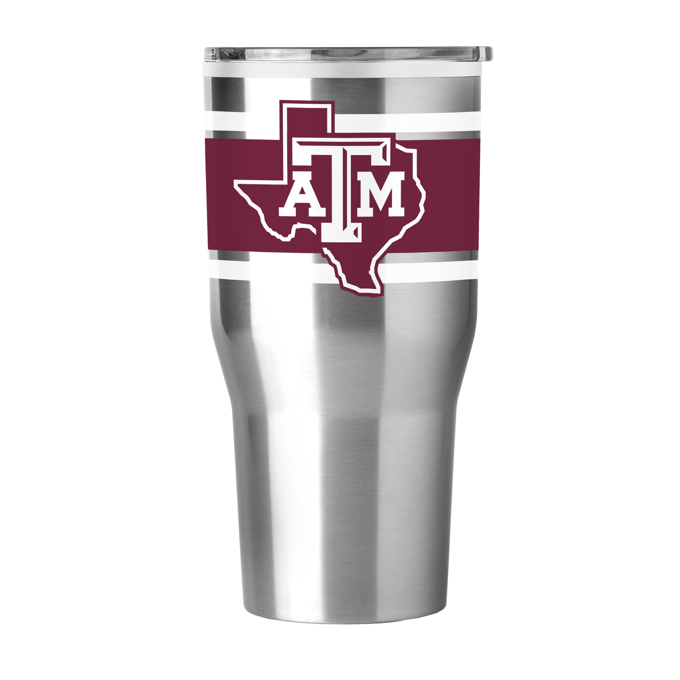 Texas A&M 30oz Stripe Fusion Tumbler