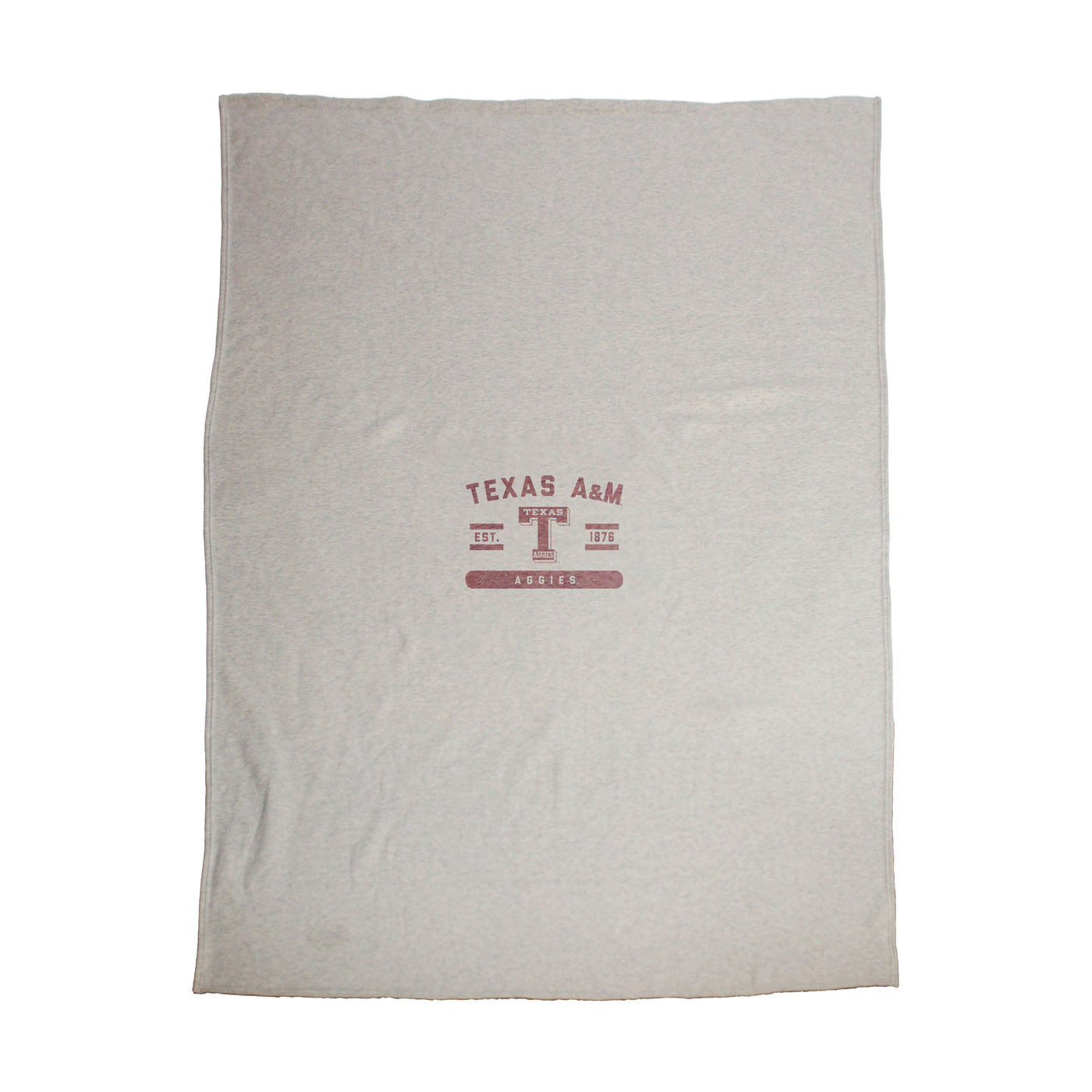 Texas A&M Vault Sublimated Sweatshirt Blanket