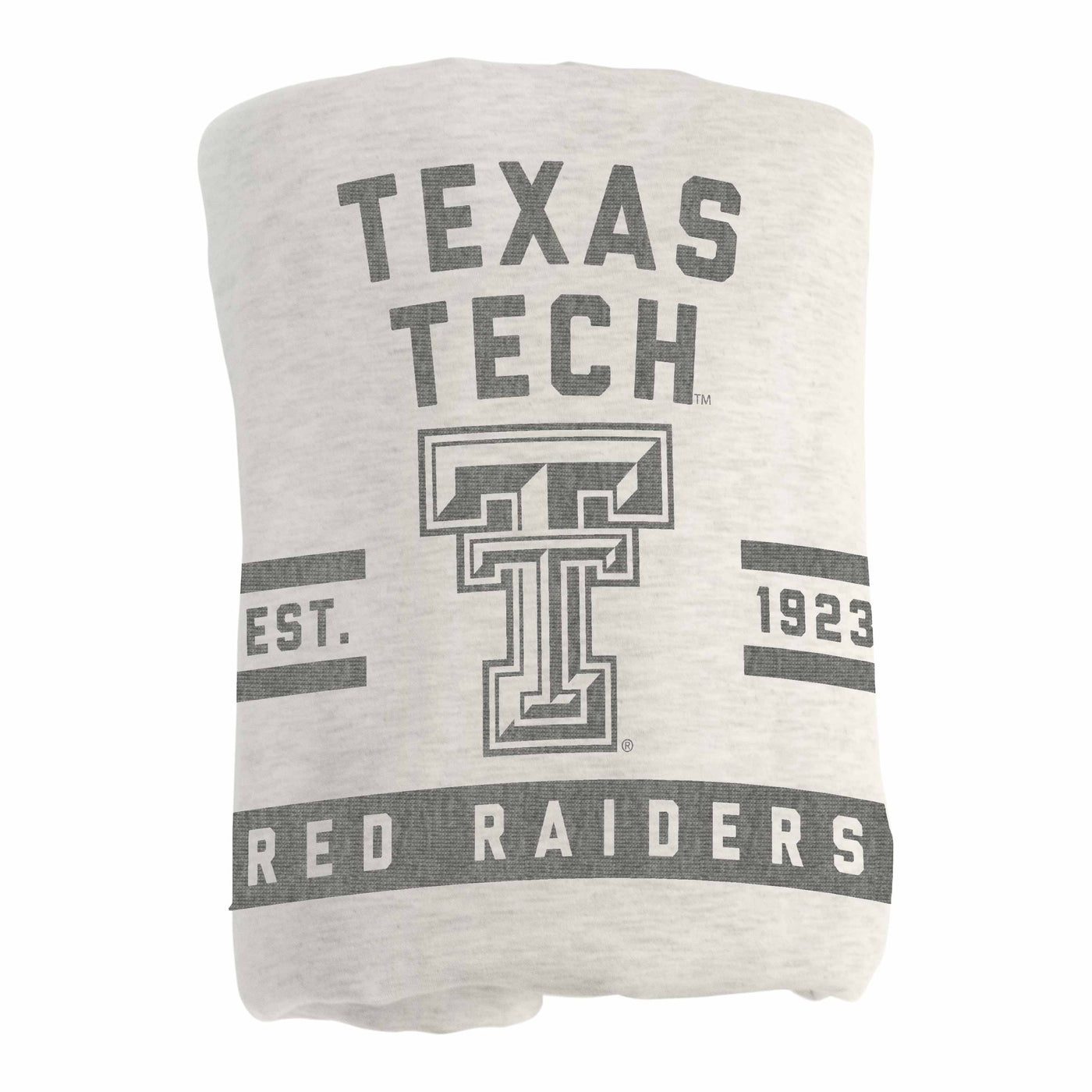 Texas Tech Oatmeal Sweatshirt Blanket