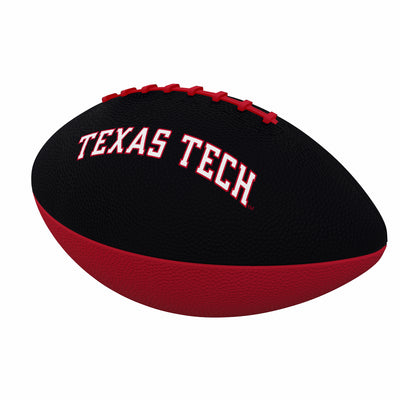 Texas Tech Pinwheel Junior Size Rubber Football