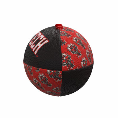 Texas Tech Repeating Mini-Size Rubber Football - Logo Brands