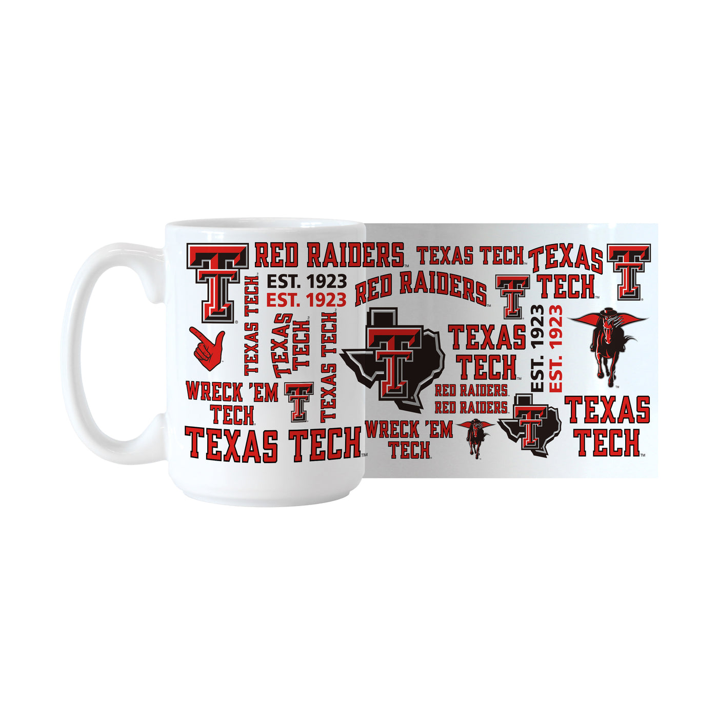 Texas Tech 15oz Spirit Sublimated Mug