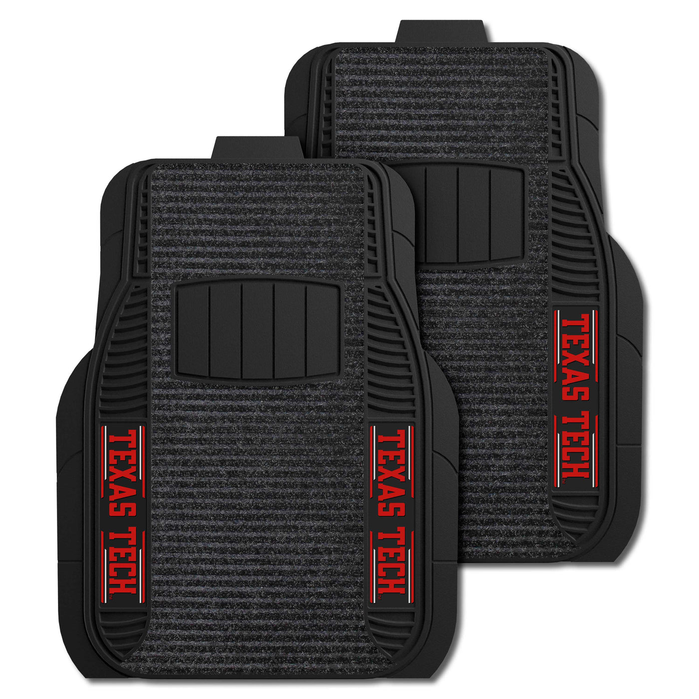 Texas Tech University 2-pc Deluxe Car Mat Set