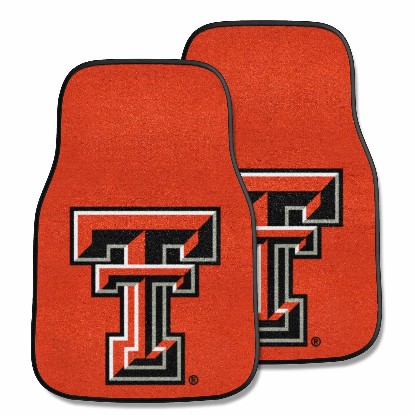 Texas Tech University 2-pc Carpet Car Mat Set