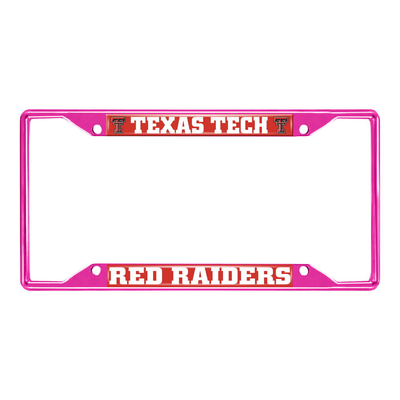 Texas Tech University-Pink License Plate Frame
