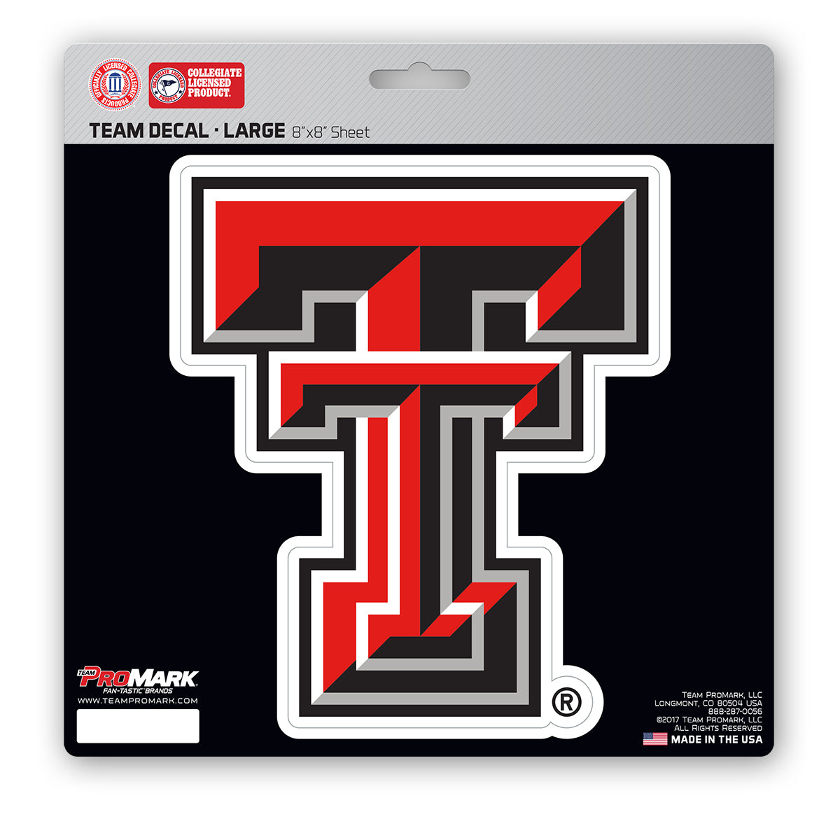 Texas Tech University Large Decal