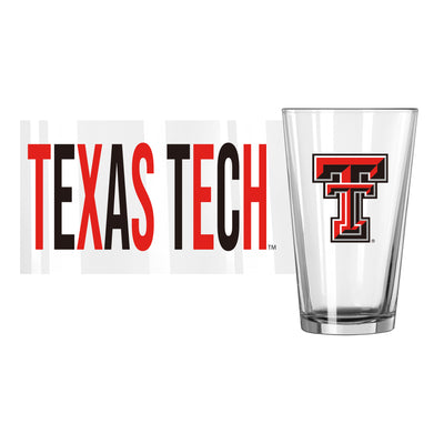 Texas Tech 16oz Overtime Pint Glass