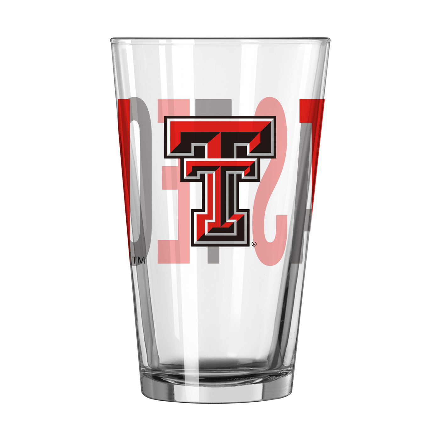 Texas Tech 16oz Overtime Pint Glass