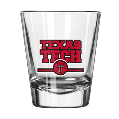 Texas Tech 2oz Letterman Shot Glass