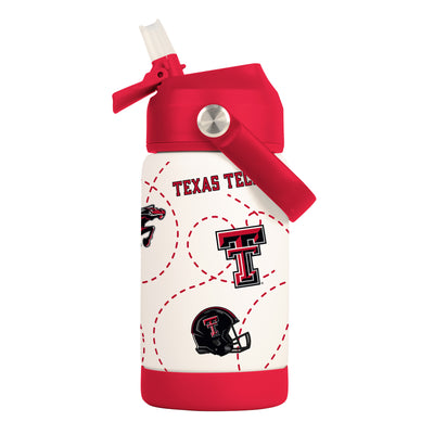 Texas Tech 12oz Mascot SS Kids Bottle