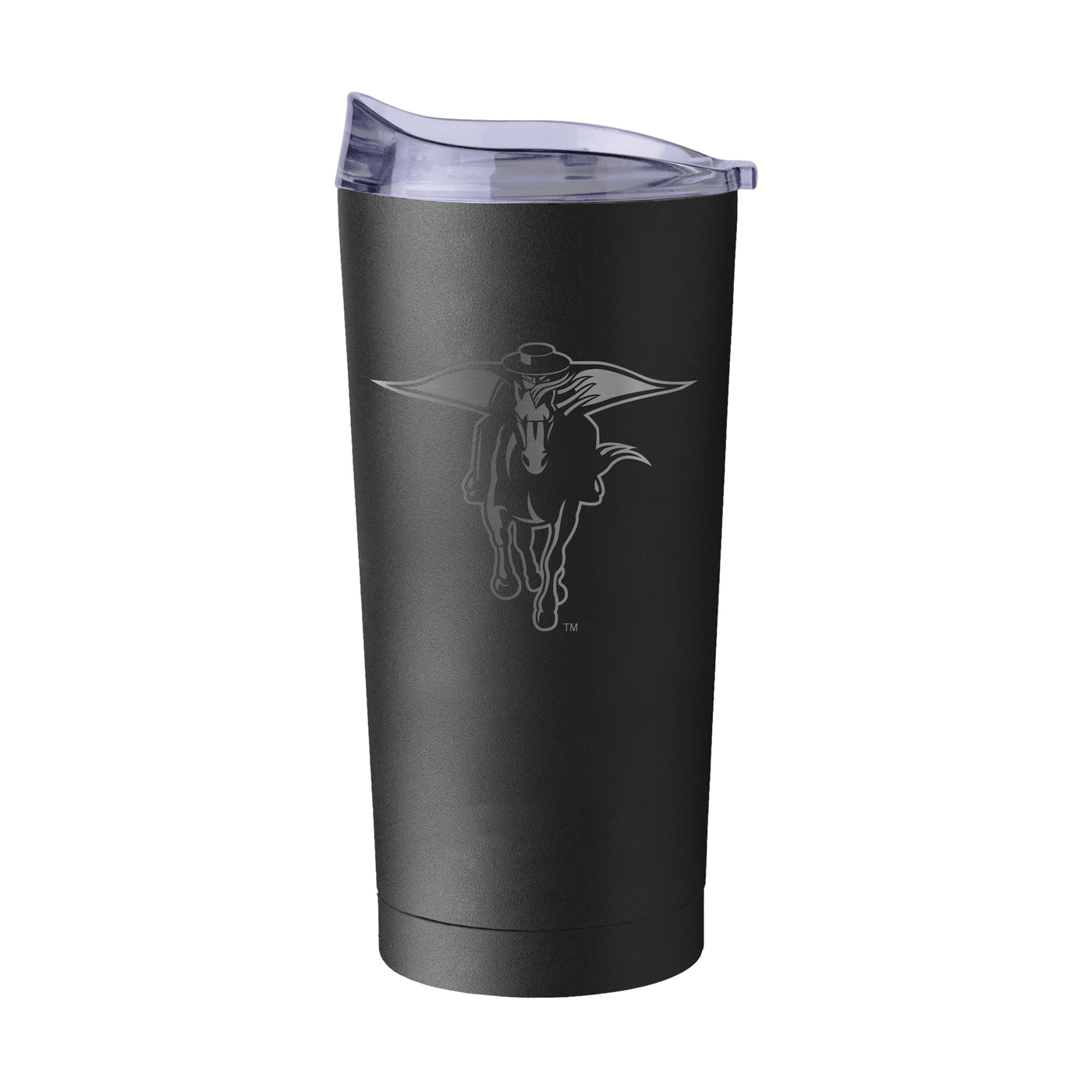 TX Tech GunMetal 20oz Black Powder Coat Tumbler