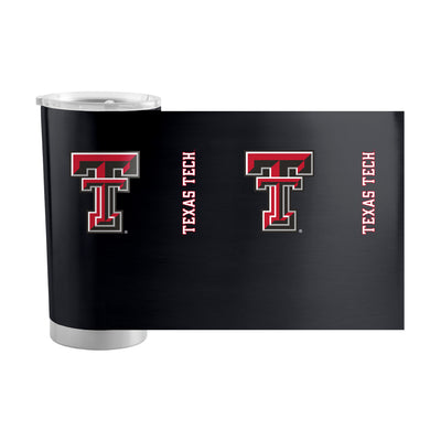 Texas Tech 20oz Black Gameday Stainless Steel Tumbler