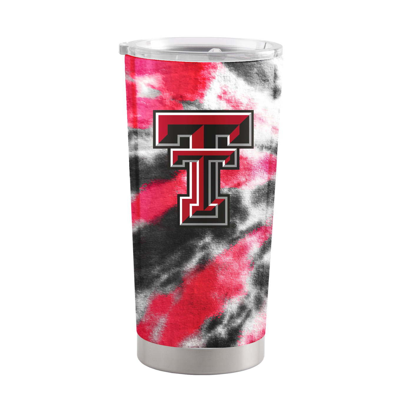 Texas Tech 20oz Tie Dye Stainless Steel Tumbler