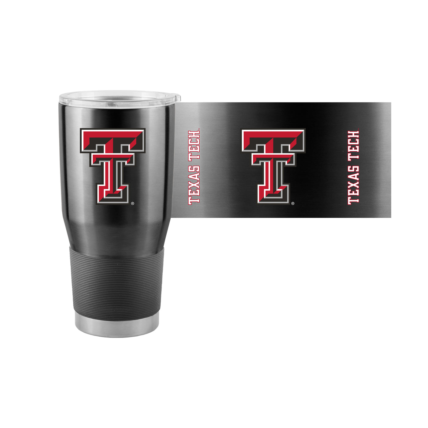 Texas Tech 30oz Black Gameday Stainless Steel Tumbler