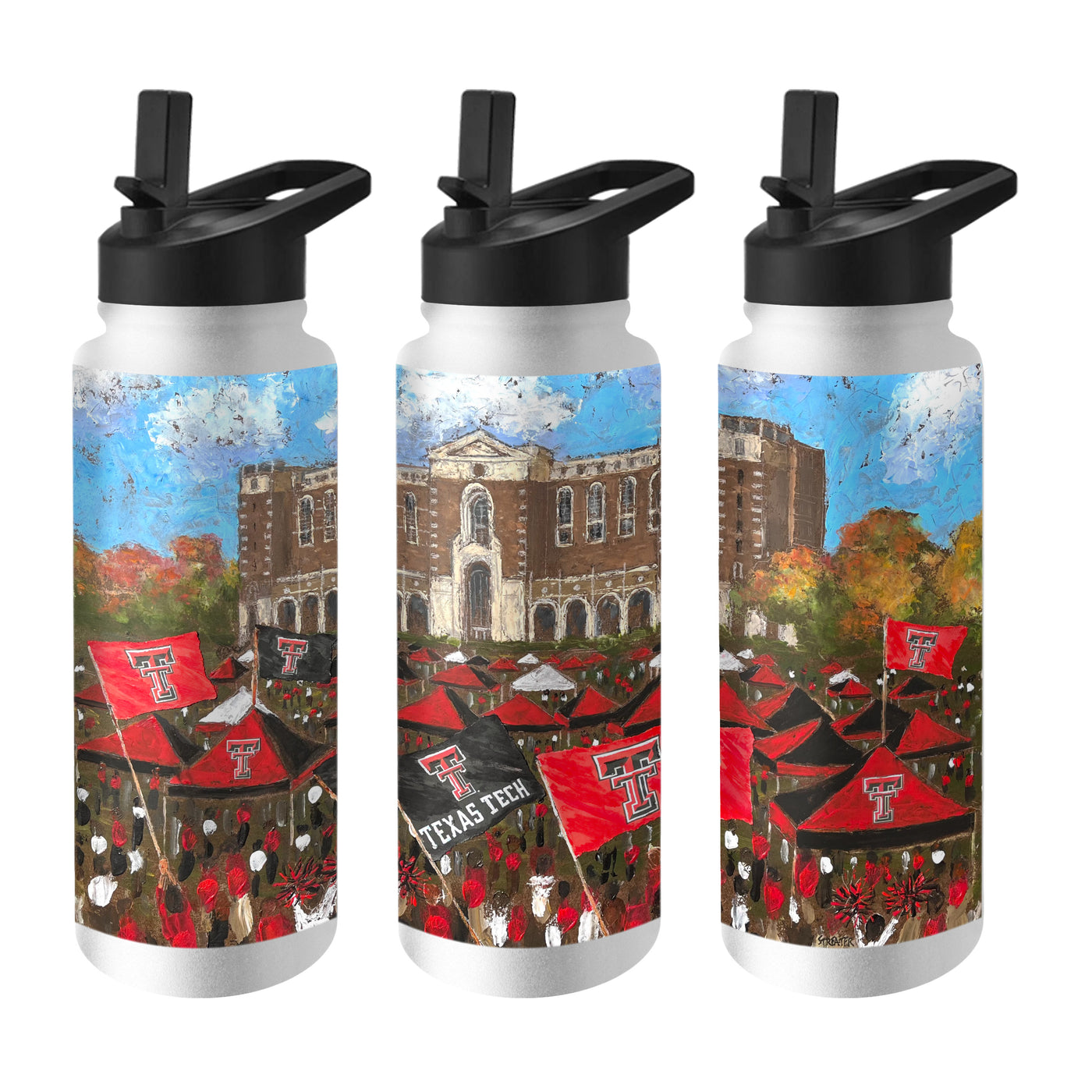 Texas Tech 34oz Collector Quencher Bottle