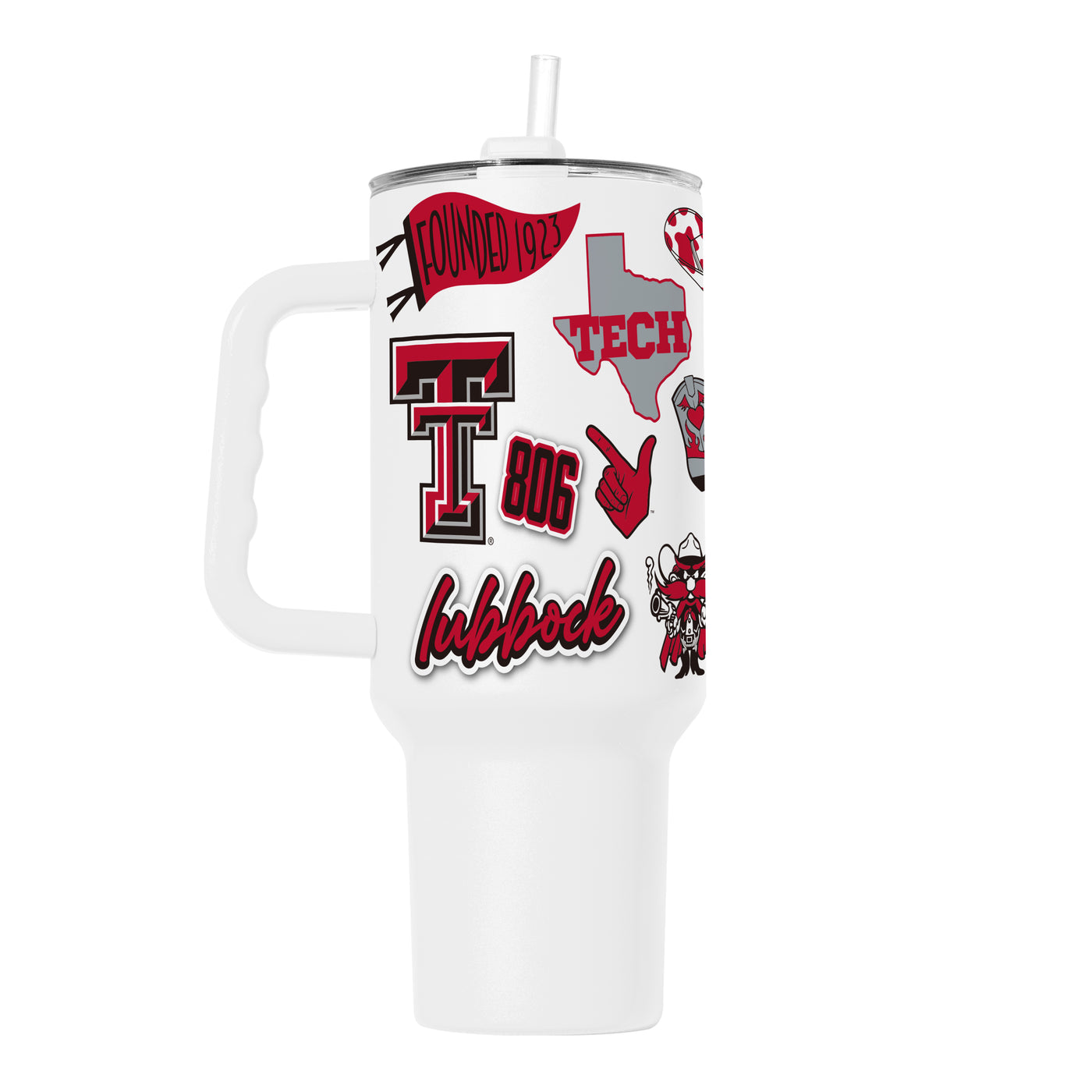 Texas Tech 40oz Native Powder Coat Tumbler