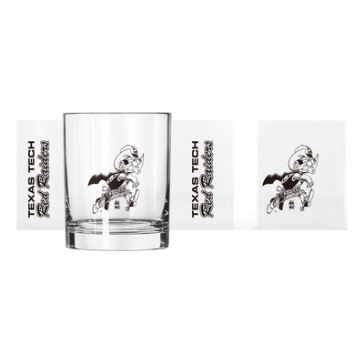 Texas Tech Vault 14oz Gameday Rocks Glass